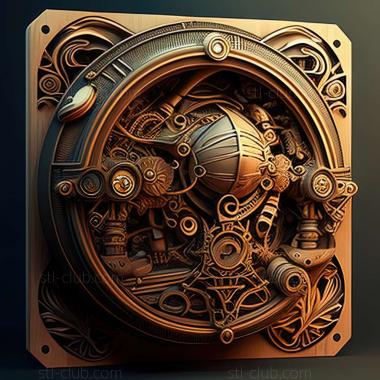 3D model steam punk (STL)